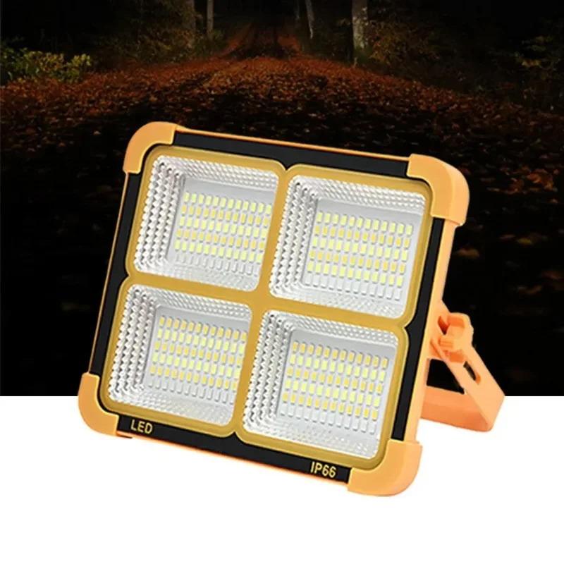 Solar Waterproof Outdoor Lamp Super Bright Emergency Flood Light for Camping