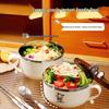 Zhaoran 304 Stainless Steel Student Meal Bowl