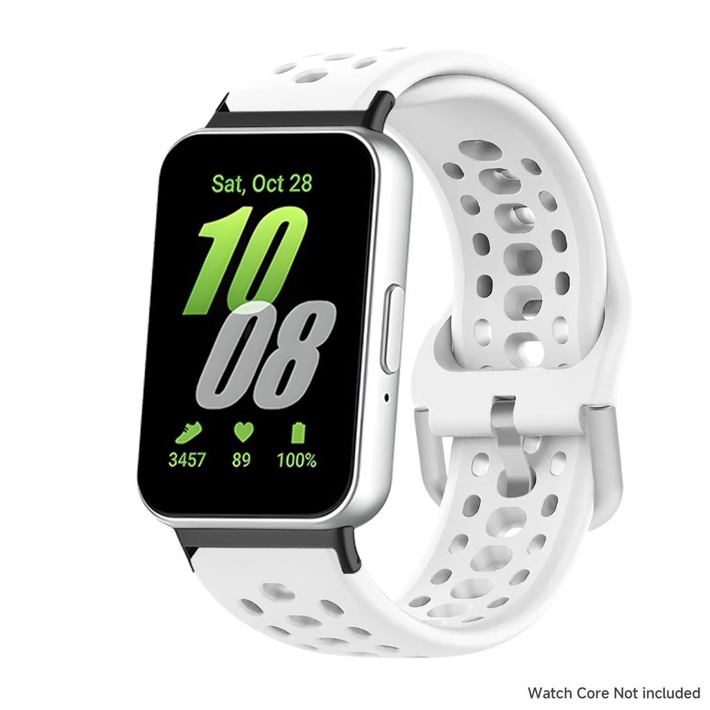 Breathable Silicone Strap For Samsung Galaxy Watch Fit 3 Elastic Sport Band For Galaxy Fit 3 Smartwatch Replacement Accessories
