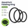 3Pcs/set Black Color Floating Duckweed Circle Fish Tank Barrier Ring for Fish Tank Aquascape Decor