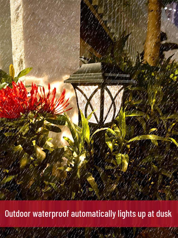 Lumini solare impermeabile pentru peisaj exterior, pentru decorarea grădinii, curții sau gazonului