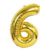 Hot Selling 40 Inch Aluminum Film Balloons Gold Silver Number Balloon for Wedding Party Birthday Decoration