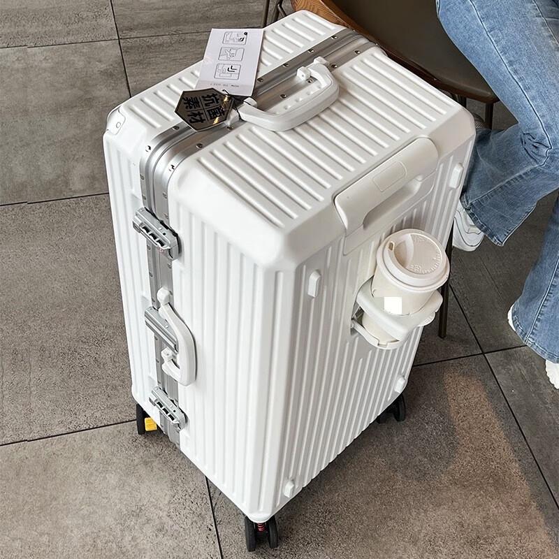 Shinao 36-Zoll Hartschalenkoffer mit Aluminiumrahmen