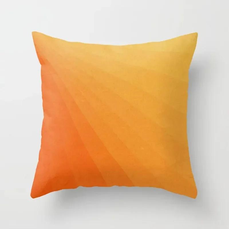 

Желтый Цветочный Принт Букв Наволочка для Подушки для Дома Гостиной Дивана Украшение Сиденья Подушка для Броска 66x66cm