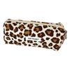 Corduroy Pencil Pouch With Spacious Compartment Student  Organizer Washable Cosmetic Bag For Daily Use