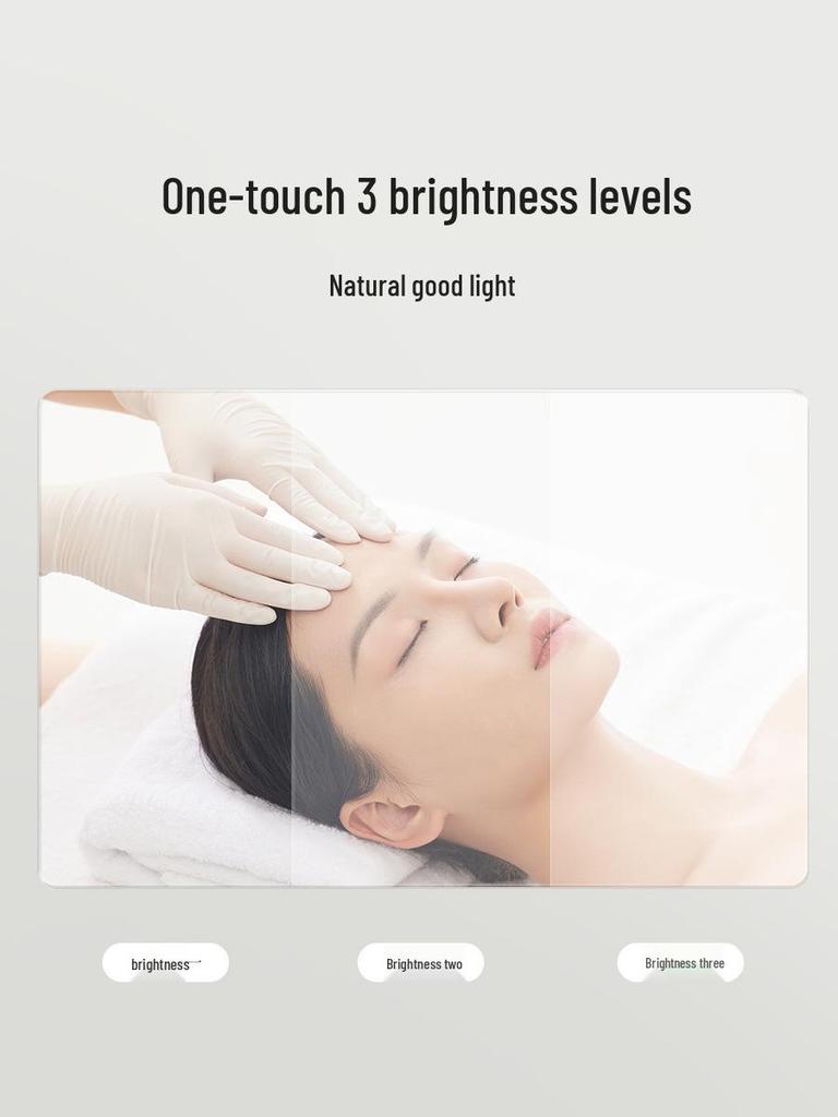 Portable, Foldable Eye Protection Light for Lash, PMU, and Manicure Studios