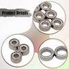 14Pcs Ball Bearings Replacement for 244016 Wear Resistant Metal RC Car Parts 1:24 Easy Installation