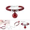 Adjustable 20-38cm Length Pet Necklace W/ Extension Chain Nylon Pets Collar  for Pets