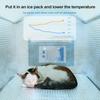 Portable Cat Cooling House for Summer, Self-made Cat Nest for Cooling, Ice Cave for Dog Sleeping, Pet Ice House