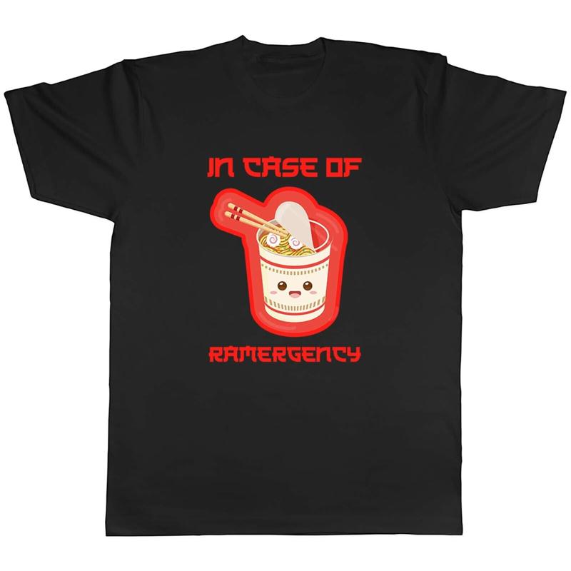 En cas de ramergence nouilles japonaises hommes unisexe T-Shirt T-Shirt cadeau S разноцветный