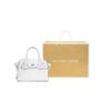 New MICHAEL KORS Carmen Polyester Handbag, Crossbody Bag, Shoulder Bag Medium Women's Milk White 35S2GNMS8L-OPTIC-WHITE