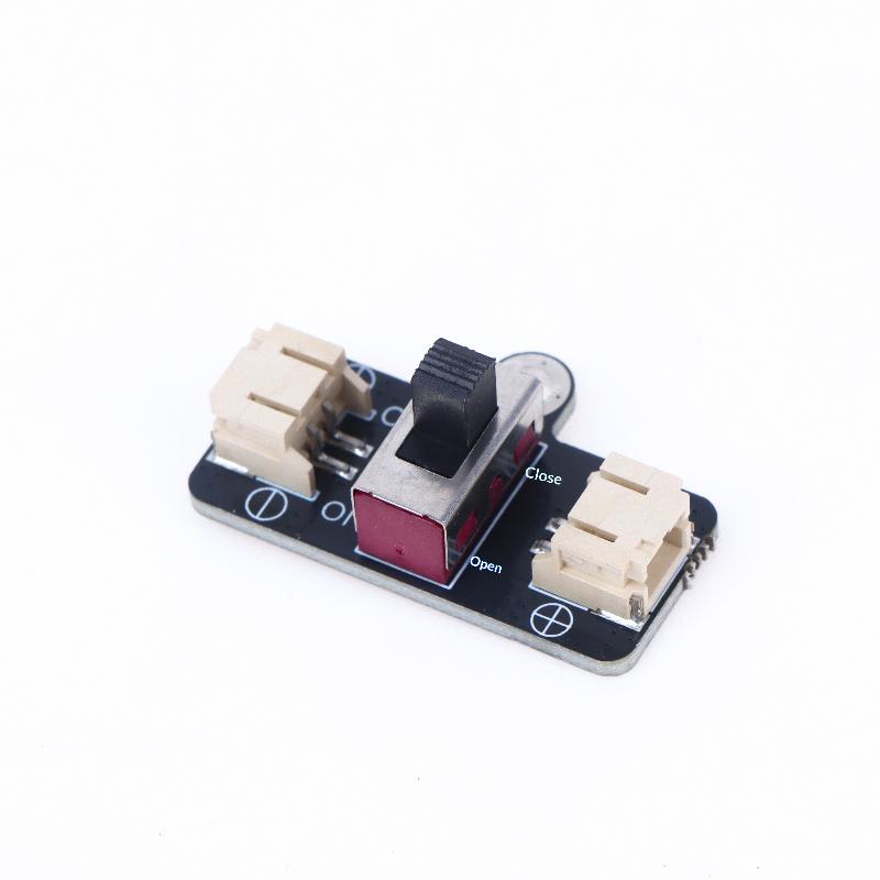 

For Bambulab Cyberbrick Single-Item Power Switch Module 2Pin Xh2.54 Ph2.0 Connecto 3D Printed Model Componet as the picture