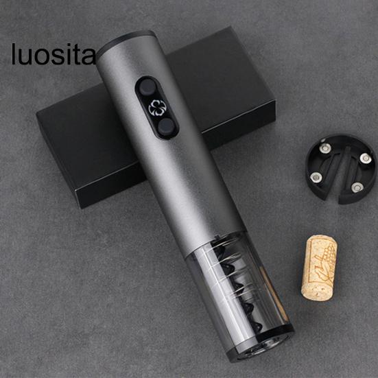 Otvírák na 1 lahve, dobíjecí elektrický otvírák na víno, automatický extraktor korku pro domácí barovou párty bez námahy