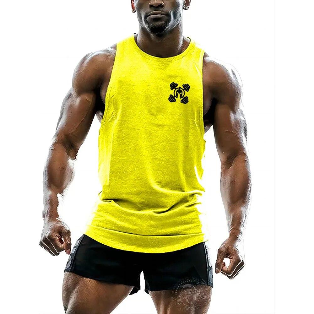 

y2k Belly Black Sports Gym Чоловіча безрукавка Літня модна сорочка без рукавів Чорна майка в стилі хіп-хоп Спортивний костюм Топ із маленьким значком XL