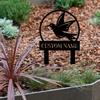 Personalized Metal Garden Stakes Custom Lawn Sign Outdoor Decor Thoughtful Gift Yard Art