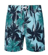 2025 Beach Shorts, Men s 3D Coconut Tree Print, Surf Sport Quick Dry Swimsuit Shorts S