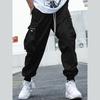 High Quality Cotton Fashion Casual Al Cargo Pants Streetwear Harajuku Joggers Men Sports Trousers