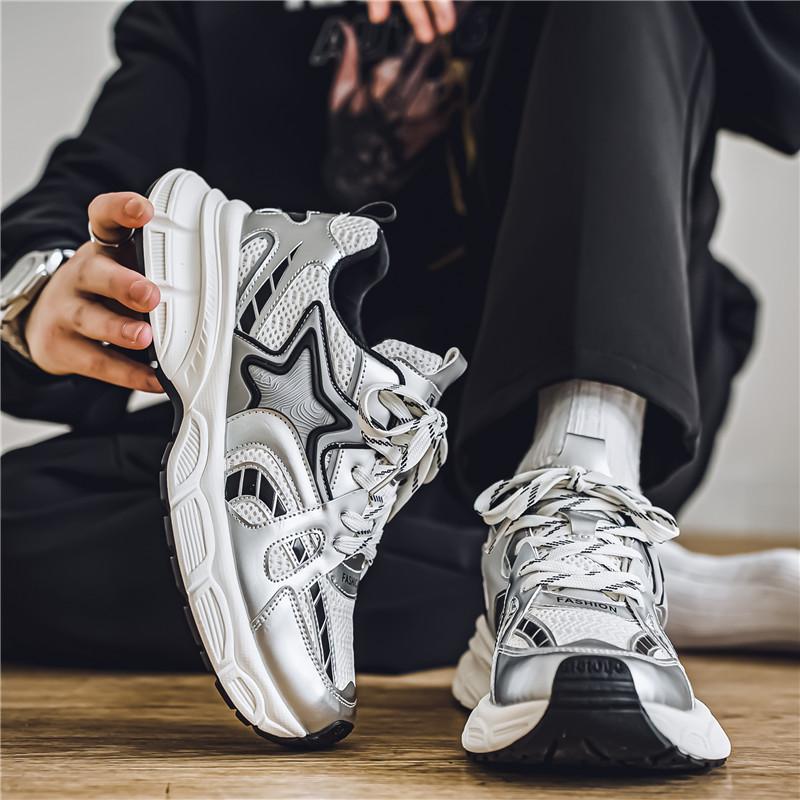 Shoes Casual Sports Mesh Men's Shoes Comfortable Breathable Popular Shoes Four Seasons Casual Sports Men's Shoes 39-44