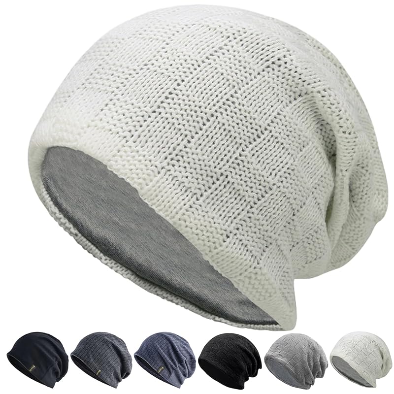 

[Bafup] knit hat men s autumn winter Cold protection, enhanced heat retention, cotton, anti-static, Stress-free and skin-friendly warm hat knit cap