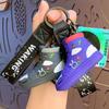 Cartoon Creative Trendy Cool Graffiti Shoes Keychain Men'S Schoolbag Pendant Car Key Chain Small Gift