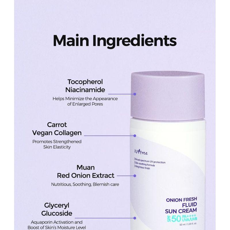 Isntree - Onion Fresh Fluid Sun Cream Bundle Set