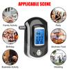 Mini Digital Breath Alcohol Tester Manual AT6000 Breath Drunk Driving Analyzer LCD Screen