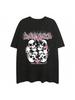 Unisex Y2k Graphic Tees Letter Skull Print Short Sleeve Gothic T Shirt Tops Casual Summer Short Sleeve Top Tee Shirt 01336