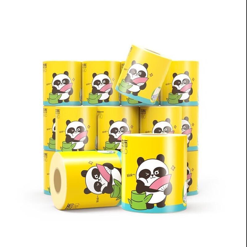 Туалетная бумага Banbu 6D Пушистая с сердечниками, 27 рулонов