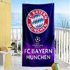 Fc Bayern Beach Towel Quick-Dry Soft Microfiber Comfortable Lightweight Perfect for Traveling Yoga Camping and Swimming