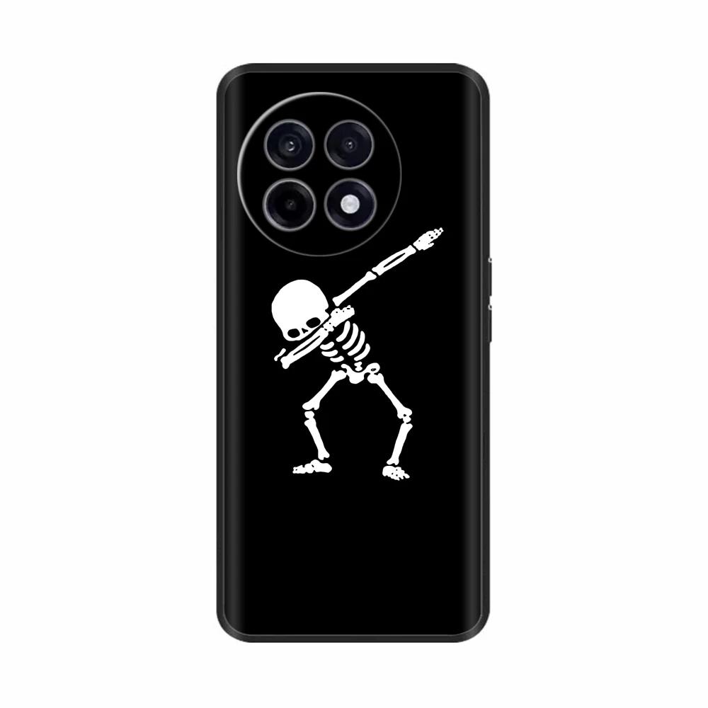 Black Case For OnePlus ACE5 Case Soft Silicone Luxury Painted Phone Cases For OnePlus ACE 5 Pro Back Cover For OnePlus 13R Funda