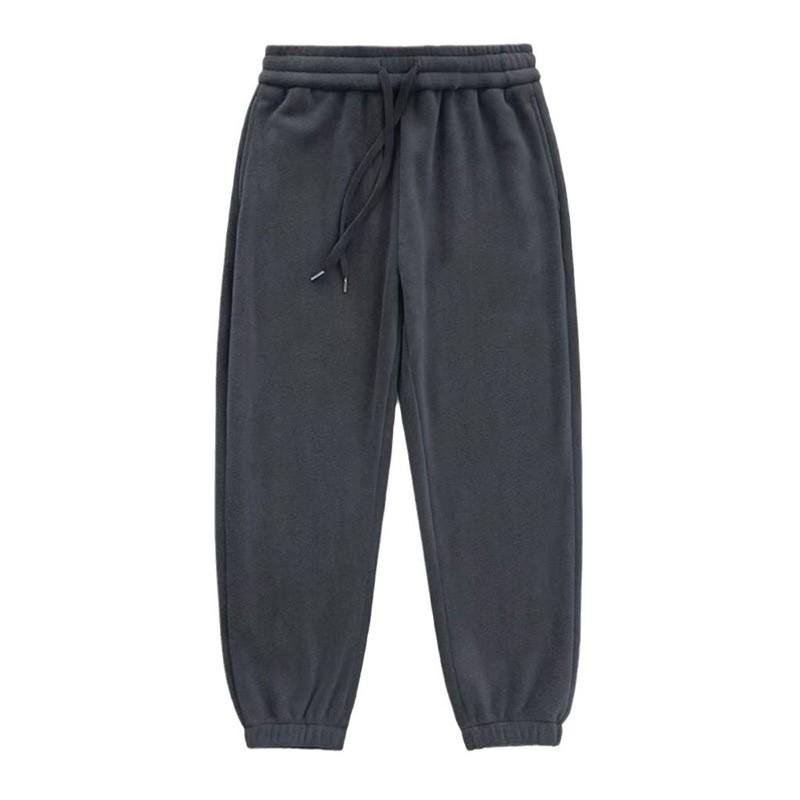 Classic All-match Winter Fleece Pants Men Teens Loose Comfortable Joggers