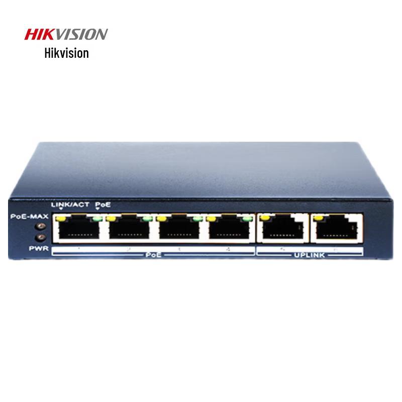 

HIKVISION 6-Port Gigabit Managed PoE Switch