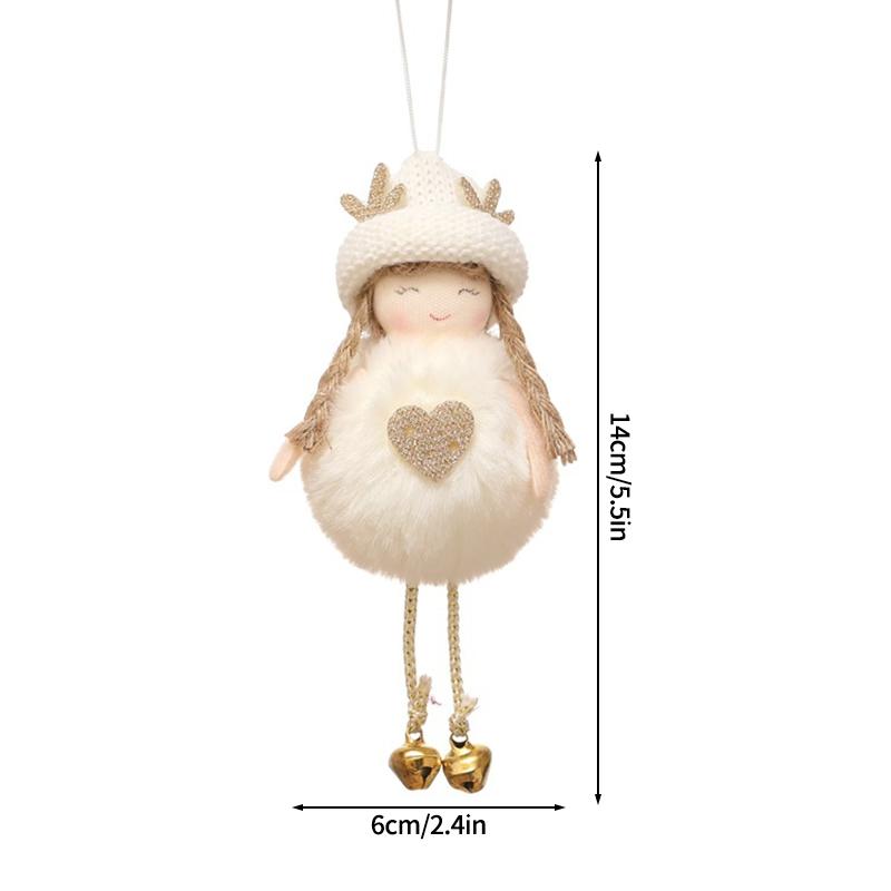 

Christmas Decorations Hanging Ornament Angel Pendants Christmas Tree Decoration New Year Gift Home Yard Decoration Party Favors