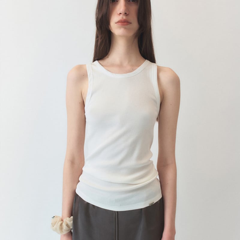 Symmetric Percent Twinkle Scrunchie - M / Beige