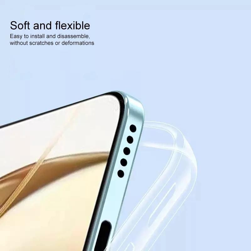 Silicone Soft Ultra Thin Phone Case for Huawei Honor 400 200 90 70 50 Pro Lite Clear Back Cover Transparent