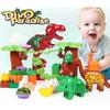 Dinosaur Assembling 40pcs Building Blocks Set Children Festivals Toys Gifts