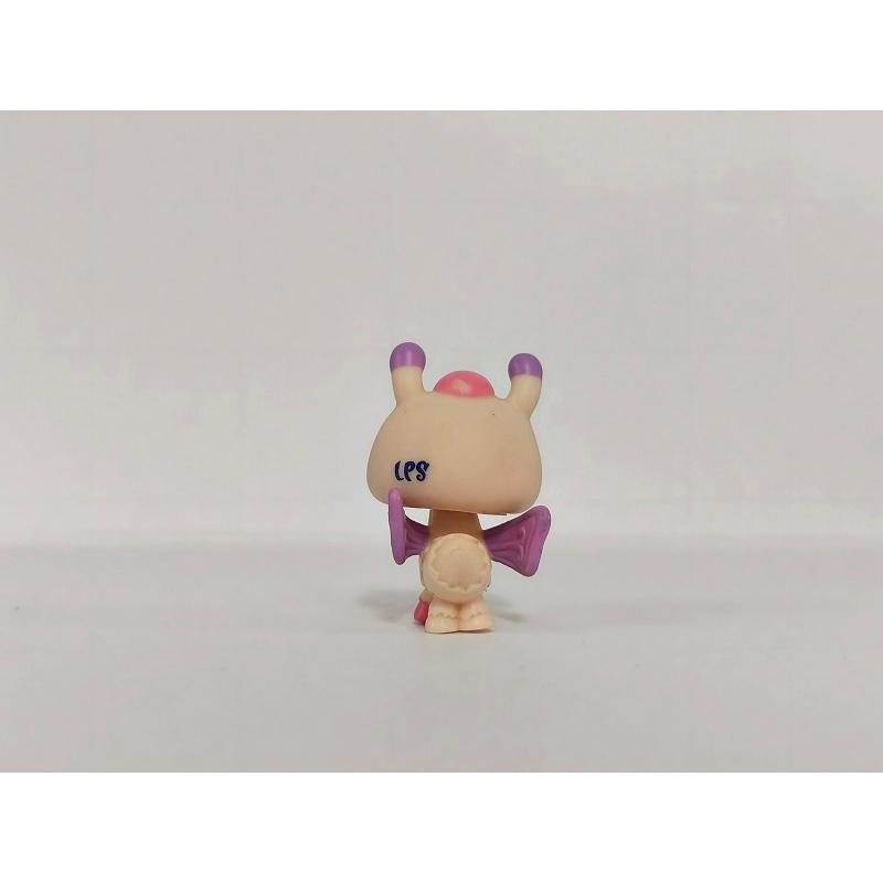 LPS Figure Yellow Purple Bee Blue eyes #2089 Small Pet Shop Kid toy