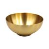 Buddha Alms Seven Eight Water Offering Altar Brass Smooth Bowl Household Bu