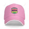 Multifunction Mauritius Flag Shield Sandwich Baseball Cap Unisex Sports Casual Caps Golf Hat Fishing Outdoors