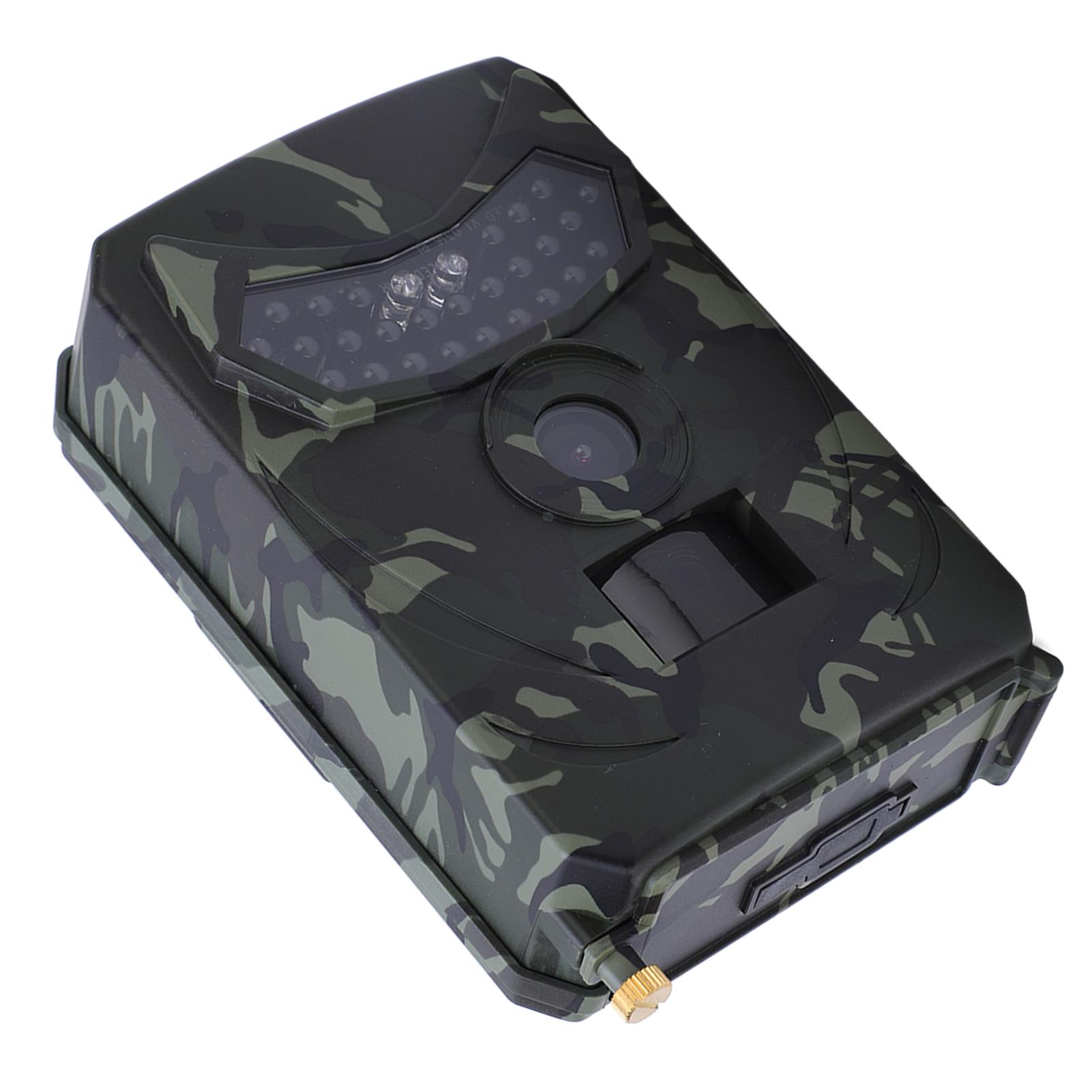 Caméra de chasse de sentier Résistance à l'eau Haute Définition Extérieur Infrarouge Mouvement Chasse Caméra IP56 1080P