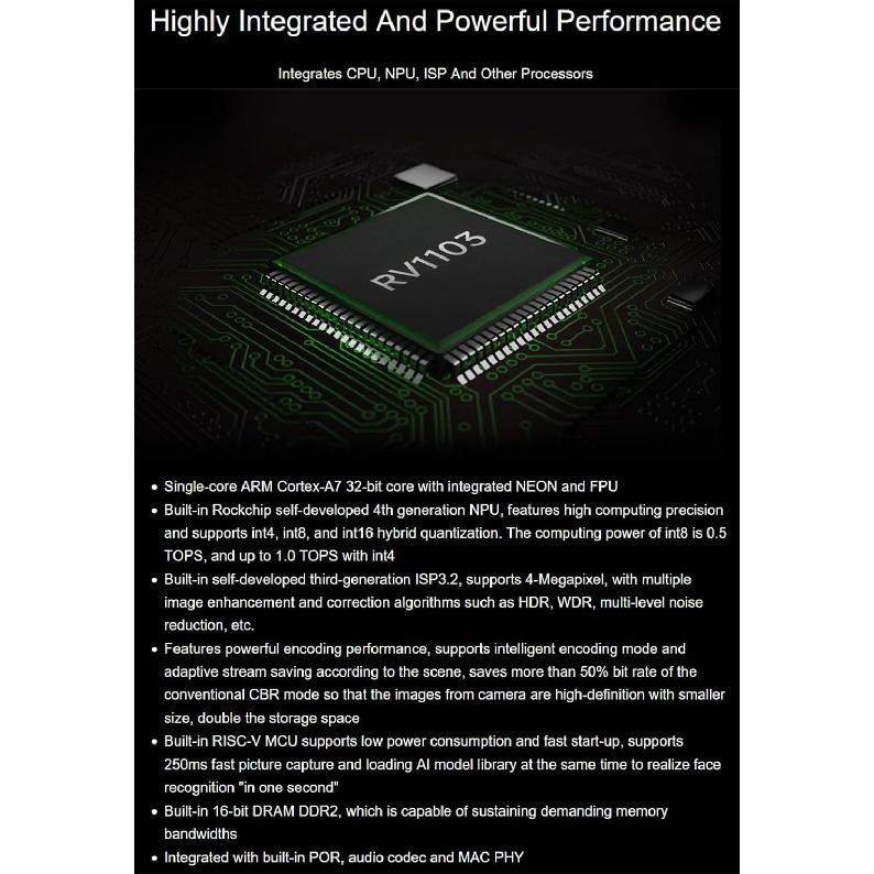 Luckfox Pico Mini RV1103 Linux Micro Development Board with Pre-Soldered Header, ARM Cortex-A7/RISC-V MCU/NPU/ISP Processors, Supports MIPI CSI GPIO