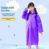 "Children's Full-Body Rainstorm-Proof Disposable Raincoat for Boys and Girls with Backpacks"
