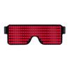 LED Light Up Glasses ABS Material USB Rechargeable Party Performance Glow Eyewear for Concerts Festivals Night Events