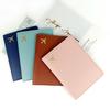 Aircraft Leather Passport Charter Stitching Pu Passport Clip Leather Passport Book Protective Cover Storage Bag