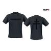 Hot Sale Black Cross President Graphic Print T-Shirt Men Women Loose Casual Oversized Top Streetwear Harajuku Summer New Tee