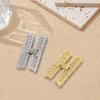 Sturdy Brass Zirconia Rectangle Bracelet and Necklace Clasp for Sophisticated Fashion Accessories Craft Supplies