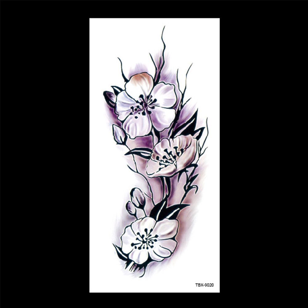 Beauty Waterproof Girl Long Lasting Arm Leg Art Fake Tattoos Temporary Tattoo Stickers Body Art