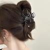 3 Stück Halloween Haarspangen Spinnennetz Skeletthand Totenkopf Große Haarspangen Leichtgewichtige Halloween Haarschmuck