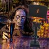 Halloween Lights, Party Atmosphere Gothic Classic Decorative Lamp Skull Night Lights Room Decorations Skull Desktop Supplies