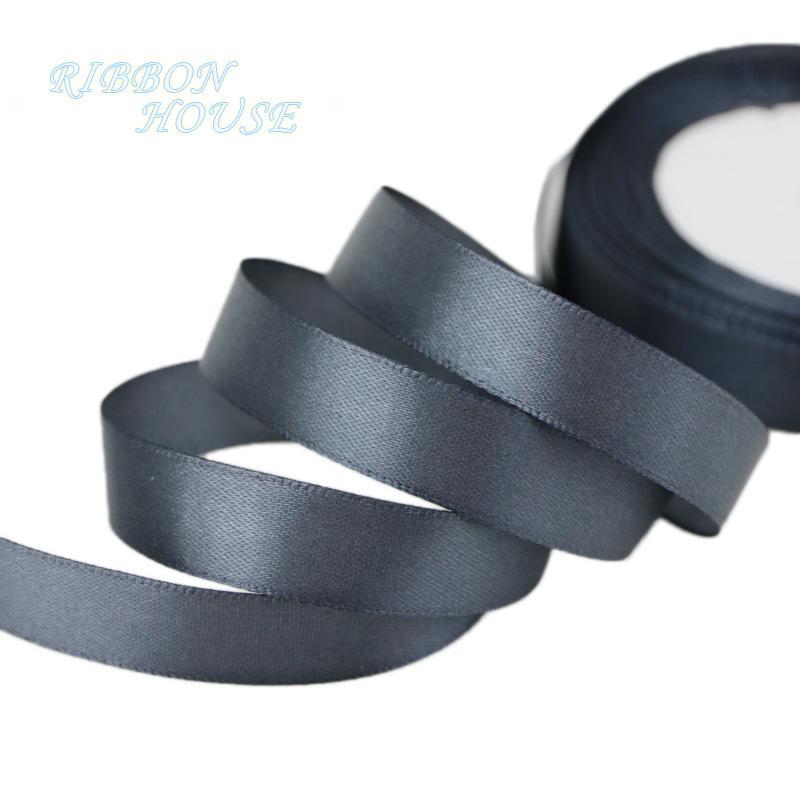 (25 yards/roll) 15mm single face Satin Ribbon Webbing Decoration Gift Christmas Ribbons